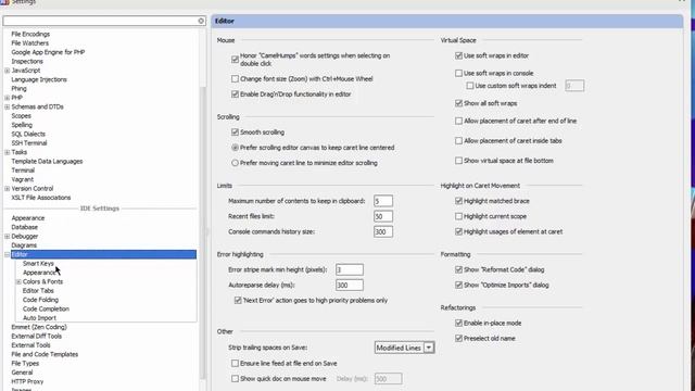 Mudando tamanho da fonte no phpStorm смотреть онлайн