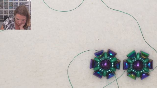 Let's Bead and Design Together - Creation Station - Crystal Saddle Beads смотреть онлайн