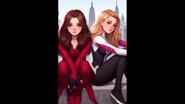 American Cómics Invasión De Los Cielos, Wanda Y Gwen Quedaron Impactadas Capitulo 1 Al 25