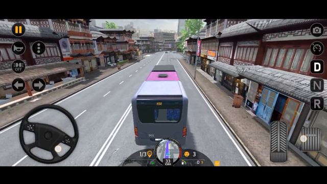 Day Time In Shanghai 🌞🌅- Bus Driving Game 🚍 смотреть онлайн