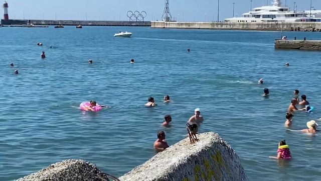 30.08.2022. Погода в Сочи в августе. Смотри на Чёрное море каждый день. смотреть онлайн