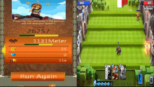 Temple Jungle Castle Run vs Castle Crush Free Strategy Card Games смотреть онлайн