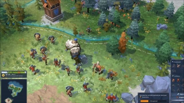 OBEOS Northgard обзор игры. рассказываю про геймплей northgard. Northgard Кланы, gameplay смотреть онлайн