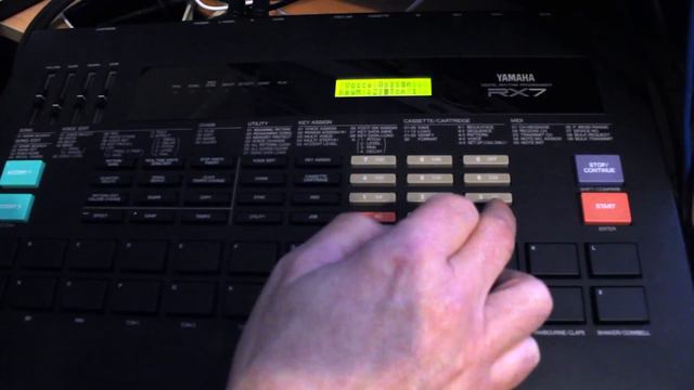 Yamaha RX7 Drum Machine