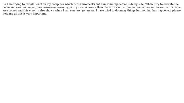 /etc/ssl/certs/ca-certificates.crt CRLfile: none? смотреть онлайн