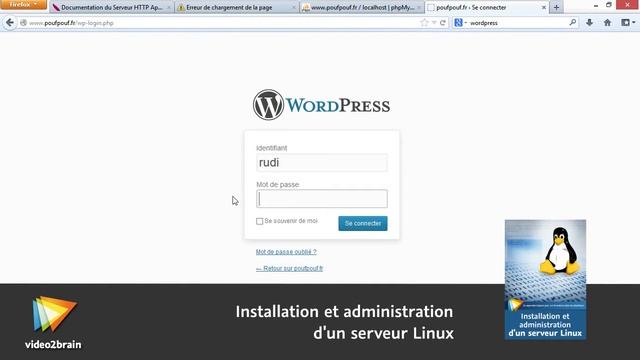 Aller plus loin dans l'installation et l'administration d'un serveur Linux смотреть онлайн