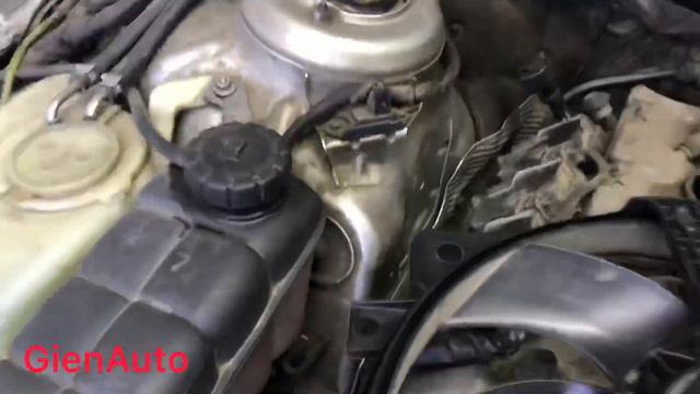 Вентилятор дифузор на Mercedes W220 S500 от нивы