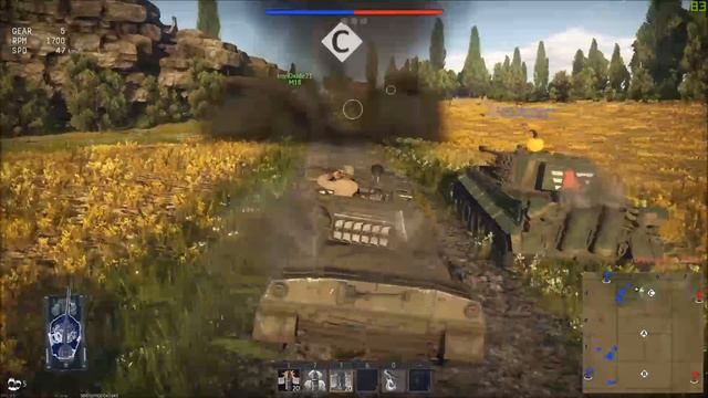 War Thunder Tanks - Spawn Killed Start of Match, Hacks? смотреть онлайн