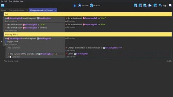 Changing Animations - Intermediate Tutorial - GDevelop