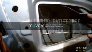 замена ручки задней двери калина