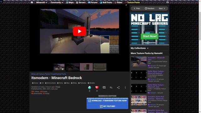 NEW - Better Clean Glass Texture Pack Minecraft ¦ FREE DOWNLOAD смотреть онлайн