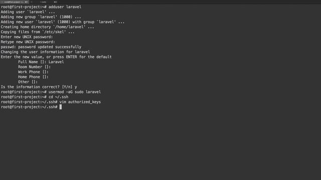 Laravel 5.8 Tutorial From Scratch - e31 - Deployment: Basic Server Setup - SSH, UFW, Nginx - Part 1 смотреть онлайн