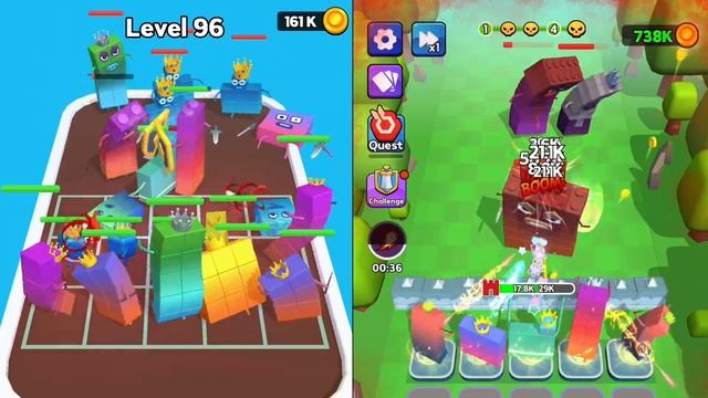 Merge Number Cube: Fam Run?? VS ?? Number Cube War: Merge Idle Level 14 new update смотреть онлайн