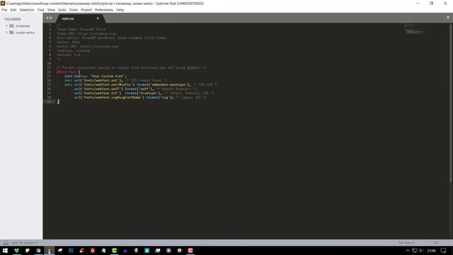 How to Add a Custom Font in OceanWP смотреть онлайн