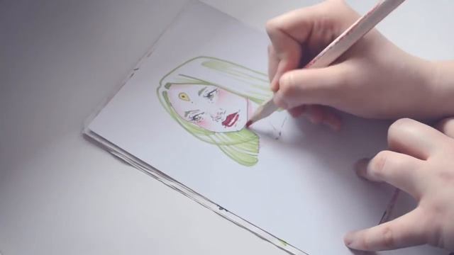 АРТ ИЗ БУМАГИ // Эксперименты с техникой коллаж //Антонина Flimp смотреть онлайн