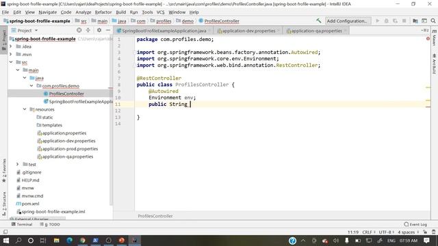 Spring Boot Profiles | Spring Profiles | How to Use Profiles in Spring Boot Application|Java Shastr смотреть онлайн