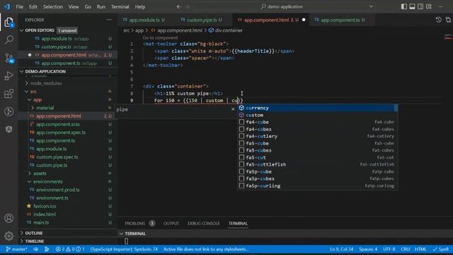 Add custom pipe in angular смотреть онлайн