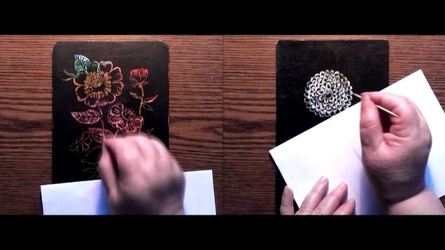 Speed Painting | Flowers Scratch Art | IOTN смотреть онлайн