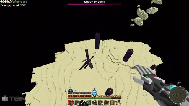 Minecraft Modded - Part 18 - The Ender Dragon And The Railgun смотреть онлайн