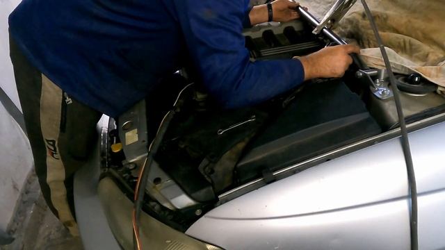 распорка передних стаканов OPEL OMEGA B своими руками смотреть онлайн