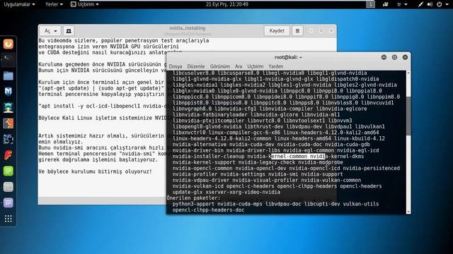 Install NVIDIA GPU Drivers on Kali Linux смотреть онлайн