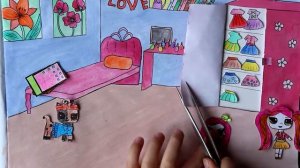 МУЛЬТИКИ КУКЛА ЛОЛ ШКОЛА / БУМАЖНЫЕ КУКЛЫ СВОИМИ РУКАМИ / ЛОЛ ДЕЛАЮТ УРОКИ #ЛОЛ