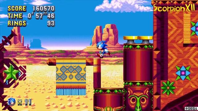 Sonic Mania: Mirage Saloon Act 2 (SEGA GENESIS REMIX) смотреть онлайн