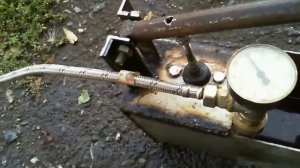 самодельный опресовочный насос из главного цилиндра сцепления