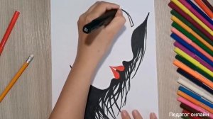 Девушка рисунок. Поэтапное рисование для начинающих