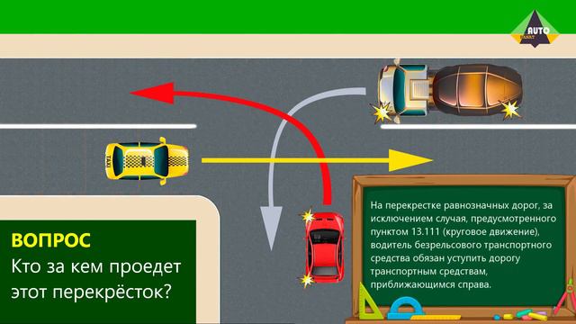 Кто за кем проедет перекресток смотреть онлайн