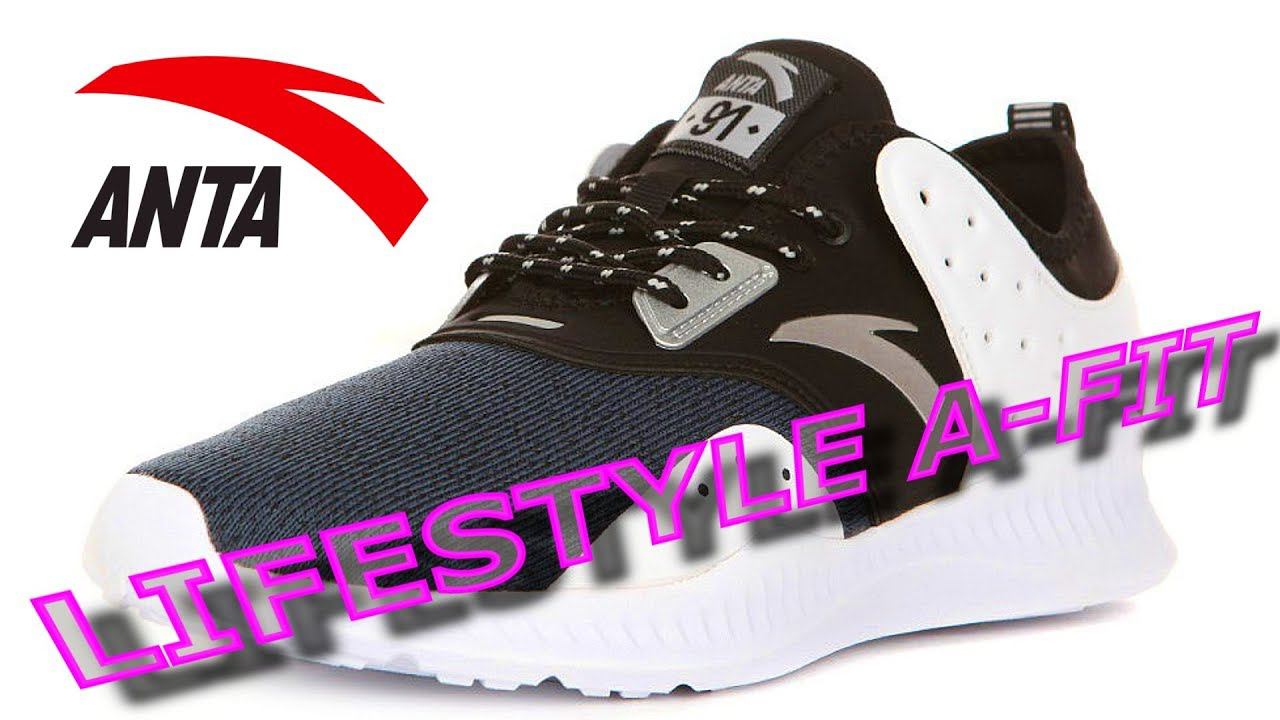 Кроссовки ANTA Lifestyle A-FIT Отличная модель повседневной обуви от Китайского бренда АНТА смотреть онлайн
