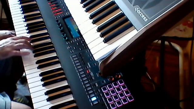 Roland Fantom 7 Jean Michel Jarre Arpegiator смотреть онлайн