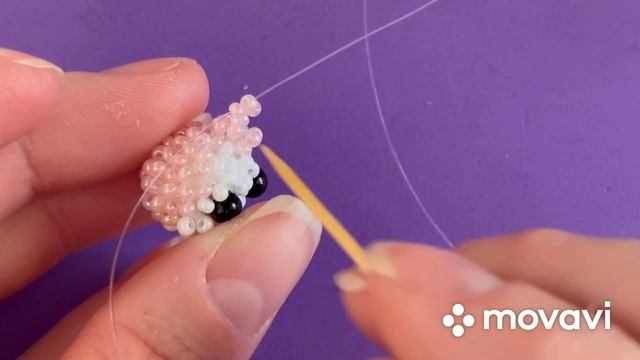 Первая часть видео.Туториал Мини альпака из бисера амигуруми #amigurumi #альпака #рекомендации #рек смотреть онлайн