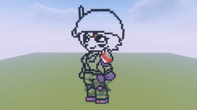 Moze [Borderlands 3] - Minecraft Pixel Art [#207] смотреть онлайн