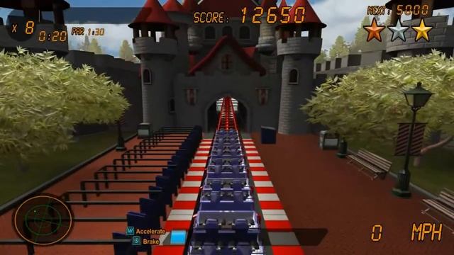 Let's Play Roller Coaster Rampage Level 1 смотреть онлайн