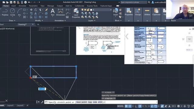 AutoCAD Course: Chapter 14, Ex 14-5 Polyline Grip Commands смотреть онлайн