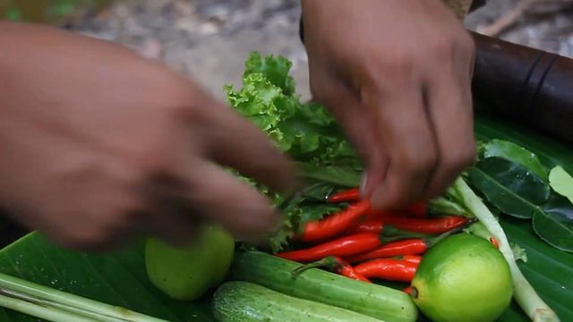 Cooking Coconut Snake eating so delicious - Cook Snake,Ell domestic local Food Recipe in Rain Seaso смотреть онлайн