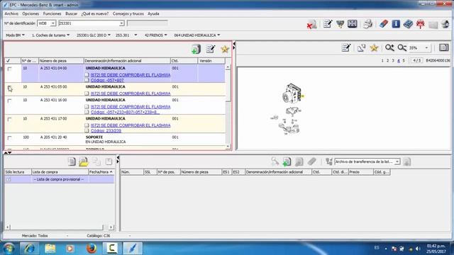 Mercedes WIS ASRA & EPC