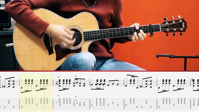 The Beatles - Norwegian Wood (This Bird Has Flown) - Guitar Tutorial смотреть онлайн