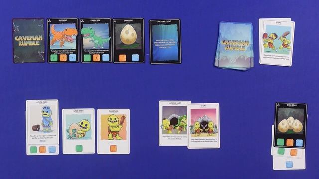 Caveman Rumble - Board Game, Playthrough with Tarrant and Stella смотреть онлайн