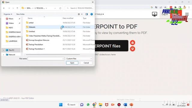 Cara Ubah File Power Point ke PDF pakai Aplikasi I Love Pdf смотреть онлайн