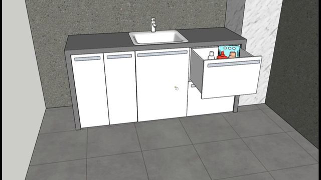 Встроенная раковина. Из чего сделать столешницу смотреть онлайн