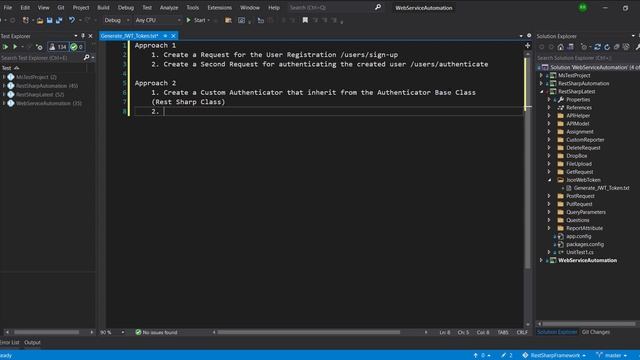 14. RestSharp || JSON Web Token || Custom Authenticator Design. смотреть онлайн