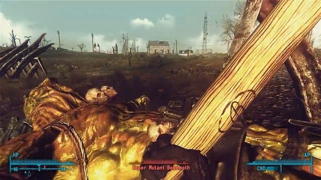Fallout 3: Super Mutant Behemoth Home Run Derby смотреть онлайн