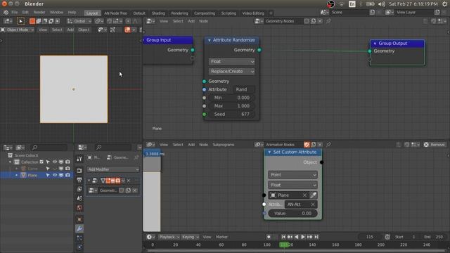 Procedural workflow | Geometry Nodes + Animation Nodes + Shader Nodes in Blender 2.93 - Tutorial смотреть онлайн