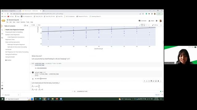 WiDS SL Workshop Session 2 - Simple Linear Regression using Python смотреть онлайн