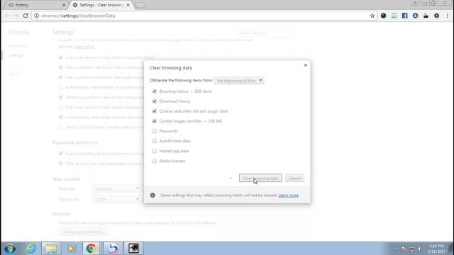 Remove Temporary Internet File