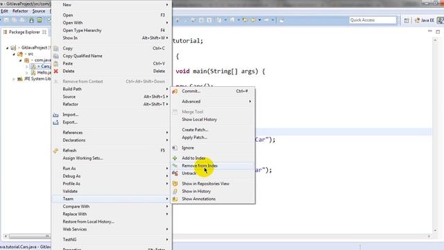 GitHub Tutorial | Git Commit and Push in Eclipse - Video 8 смотреть онлайн