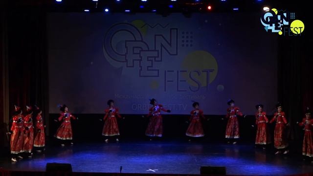 Хореографический коллектив "Созвездие" - Бурятский танец "Ёхор" смотреть онлайн