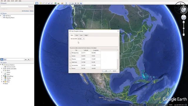 Importing Excel coordinates into Google Earth Pro смотреть онлайн